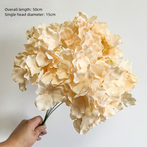 Hoa cẩm tú cầu trắng hoa nhân tạo sắp xếp trung tâm sắp xếp hoa trung tâm cho đám cưới hoa cẩm tú cầu - Product Image 3