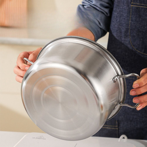 Juego <span class=keywords><strong>de</strong></span> ollas clásicas <span class=keywords><strong>de</strong></span> acero inoxidable al por mayor, 10 piezas, ollas <span class=keywords><strong>de</strong></span> cocina, utensilios <span class=keywords><strong>de</strong></span> cocina para cocina <span class=keywords><strong>de</strong></span> gas, con tapa <span class=keywords><strong>de</strong></span> vidrio - Product Image 2