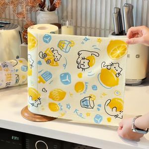 Chiffon de nettoyage détachable antibactérien 10A au citron, pour cuisine peinte, jetable mensuel, torchon de cuisine détachable - Product Image 1