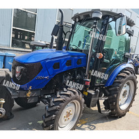 Cabine de tracteur agricole avec cabine et ca 4x4 80hp 90hp 100hp 120hp