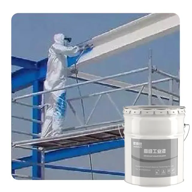 Epoxy जस्ता अमीर प्राइमर polyurethane शीर्ष कोट epoxy अभ्रक का लोहे मध्यवर्ती कोट polyurethane शीर्ष कोट औद्योगिक कोटिंग