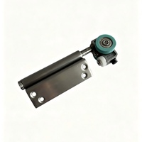 Ensemble de charnière simple à rouleau supérieur en acier inoxydable 304 de qualité supérieure pour l'installation d'une extrémité de porte accordéon pliante