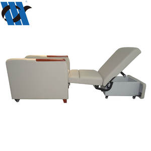 Canapé d'accompagnement familial pour patient BDEC111, <span class=keywords><strong>lit</strong></span> d'accompagnateur avec tiroir de rangement, réglable manuellement, chaise pliante pour <span class=keywords><strong>hôpital</strong></span> - Product Image 5