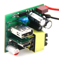 Usine PD 5V 3A 9V 2.2A prise de courant panneau de commande de charge USB-C 20W USB C chargeur de téléphone portable carte PCB multiprise PCBA