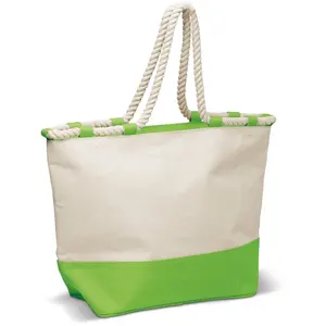 Borsa mare in tela di cotone personalizzabile per merchandising - Product Image 2