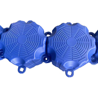 Ponton flottant HDPE Jet Float avec goujons et vis pour bateau 500*500*400mm Prix