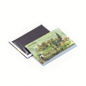 China Factory Supplied Top Quality Germany Custom City Souvenir Gift Design Tin <b>Fridge</b> Magnet - Product Image 1