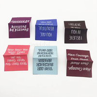 Étiquettes de vêtements personnalisées, étiquettes tissées en damassé, étiquettes de vêtements, étiquettes de vêtements pour vêtements