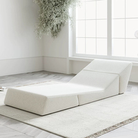 Sofá Seccional Moderno de Lujo para Sala de Estar, Rectangular, Individual, Tapizado en Terciopelo, Ecológico, Color Personalizable
