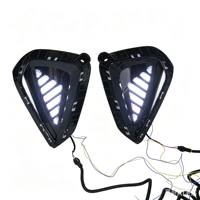 Ensemble de feux antibrouillard à LED haute luminosité, feux de jour avec clignotants pour Kia K3 Cerato Forte 2023 2024