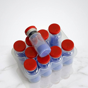 Poudre lyophilisée de peptide de cuivre bleu GHK-Cu anti-âge de qualité supérieure pour raffermir le visage, matière première cosmétique CU100 - Product Image 3