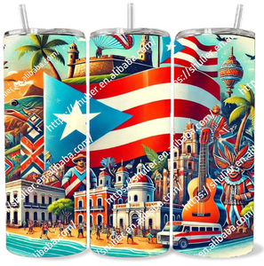 Vaso de viaje personalizado de cualquier logotipo de alta calidad mexicano Puerto Rico Boricua <span class=keywords><strong>Roberto</strong></span> Clemente sublimación 20 Oz taza de acero inoxidable - Product Image 4