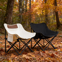 Ensemble de chaises pliantes d'extérieur modernes, légères, en fer, imperméables, faciles à transporter, portables pour le camping, les pique-niques, les voyages, meubles d'extérieur