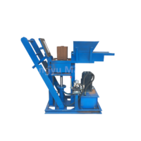 Machine de fabrication de briques autobloquantes hydrauliques automatiques avec boîte de vitesses, roulement et moteur multifonctionnel pour la production de briques en terre cuite