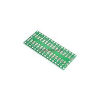 Adaptador QFP32 a DIP32 TQFP LQFP EQFP con Filtro de Desacoplamiento y Espaciado de Pines de 0.8 mm