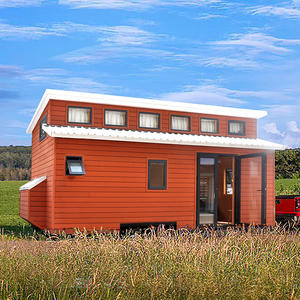 Petite maison moderne sur roues Remorque hors réseau pour explorer la nature Chambres entièrement équipées Cuisine et <span class=keywords><strong>salle</strong></span> <span class=keywords><strong>de</strong></span> <span class=keywords><strong>bain</strong></span> - Product Image 1