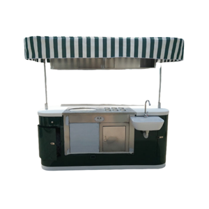 Mini Snack utilisé nouveau chariot de nourriture mobile restaurants fermes laitières boulangeries fruits légumes noix blé farine eau lait - Product Image 1