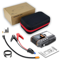 Démarreur de secours Purehood S300 haute performance 27000mAh avec pompe à air intégrée 4000A, pinces intelligentes Type-C pour voiture, camion, SUV