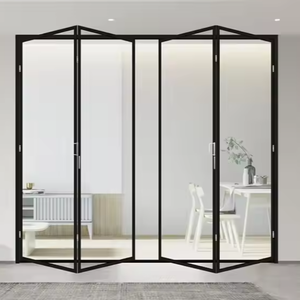 <span class=keywords><strong>Puerta</strong></span> plegable <span class=keywords><strong>de</strong></span> aluminio doble <span class=keywords><strong>de</strong></span> nuevo diseño personalizado para cocina, <span class=keywords><strong>baño</strong></span>, balcón, <span class=keywords><strong>vidrio</strong></span> plegable, <span class=keywords><strong>puerta</strong></span> <span class=keywords><strong>de</strong></span> <span class=keywords><strong>baño</strong></span> Interior plegable - Product Image 3