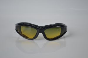 スポーツスタイルの男性用夜間運転サングラスクリアTACレンズUV400偏光アンチグレアパフォーマンス眼鏡安全性 - Product Image 2