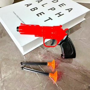 Pistolet à ventouses en plastique coloré pour enfants, jouet modèle garçon, vente en gros à prix abordable - Product Image 5