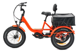 Vente en gros vélo électrique tricycle gras à trois roues tekerlekli elektrikli vélo électrique à 3 roues Bafang vélo cargo électrique à moteur central - Product Image 3