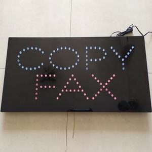 Panneau led d'intérieur lumineuse, 60x30cm, panneau acrylique, photochromique ouvert, panneau led - Product Image 2