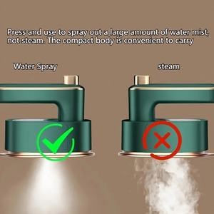 Nueva Mini Plancha de Vapor para Ropa, Vaporizador de Prendas Portátil de Viaje, Plancha de Vapor Profesional para el Hogar, Máquina de Planchado en Seco y Húmedo - Product Image 5