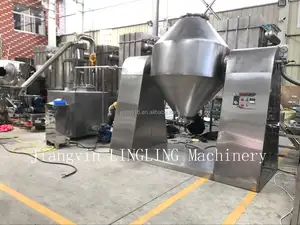 SZG GQXW ad alta efficienza fornitura di fabbrica doppio cono rotativo sottovuoto attrezzature di essiccazione machinr con spray in vendita