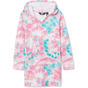 FOXA Pull-over en tissu éponge pour filles, col en V, coupe ample, longueur midi, pour la plage - Product Image 1