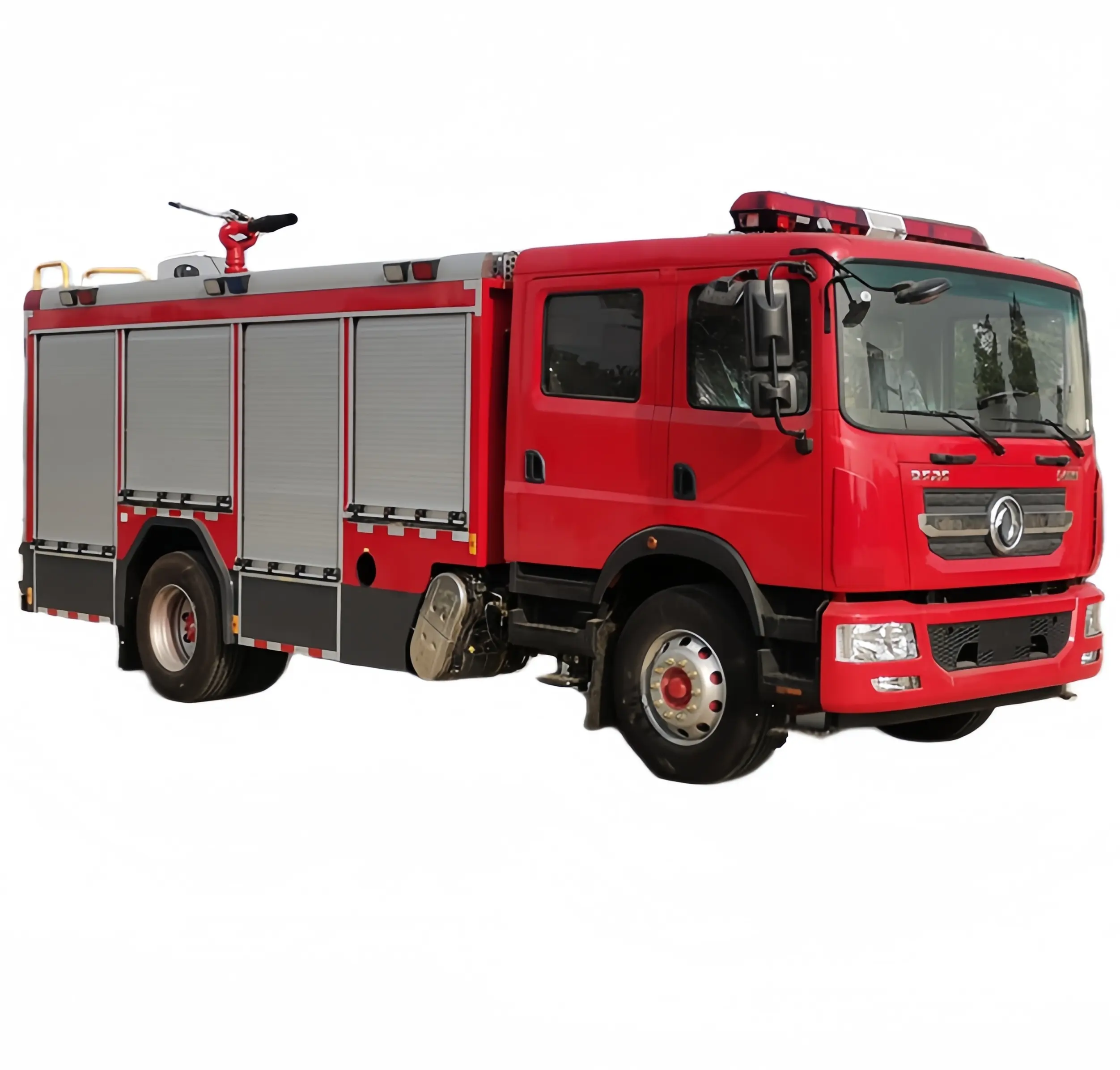 Camion de pompiers du camion de lutte contre l'incendie de réservoir d'eau de sauvetage de DONGFENG 4x2 7000L