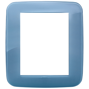Vimar Round 8M Reflex Ultramarine Plate 18.5 Cm Wall <b>Switch</b> Cover - Product Image 1