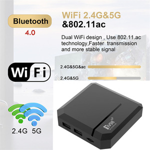 Allwinner ATV Mạng TV98bt Set-Top Box 4K Độ Phân Giải Quad Core Bộ Vi Xử Lý 2.4G/5G Wifi Cho Bluetooth Bằng Giọng Nói TV Box - Product Image 1