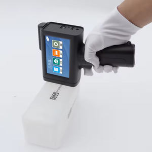 <span class=keywords><strong>Imprimante</strong></span> à jet d'encre portable Ricoh, encodeur de date/code QR, adaptée à l'impression sur divers produits tels que les étiquettes et les emballages de tuyaux - Product Image 1