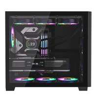 Boîtiers PC de jeu JNP 2026 Mid Tower à refroidissement efficace pour la construction de votre ordinateur