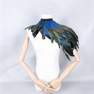 Pañuelo de Hombro con Plumas Estilo Rococó para Eventos y Fiestas Románticas Vintage, Año Nuevo, Navidad, Festival de Primavera, Bailarina de Bar, Desfile de Moda - Product Image 2