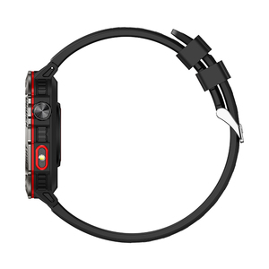 สมาร์ทวอทช์ HT29 หน้าจอ HD 2.01 นิ้ว แบตเตอรี่ 600mAh กันน้ำระดับ IP68 วัดอัตราการเต้นของหัวใจ ตรวจจับเงิน ไฟฉาย รองรับ 20+ ภาษา - Product Image 4