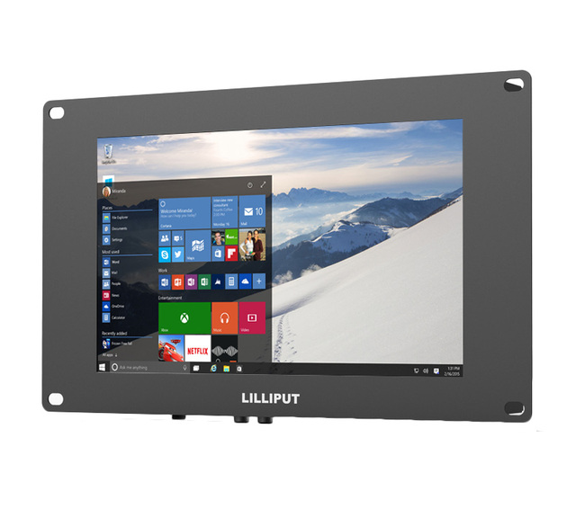 LILLIPUT 10 inch open frame industrial touch screen monitor for advertising kiosk medical equipment and raspberry pi