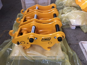 Attache rapide hydraulique pour mini-excavatrice de 0,8 à <span class=keywords><strong>4</strong></span> tonnes, à broches galvanisées nickelées et trempées, mini attache rapide - Product Image 4