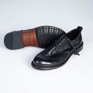 Nouvelle Tendance : Chaussures Habillées en Cuir Véritable pour Hommes – Idéales pour Affaires, Mariages, Automne – Imperméables, Respirantes, Légères, à Lacets, Souples et Confortables - Product Image 3