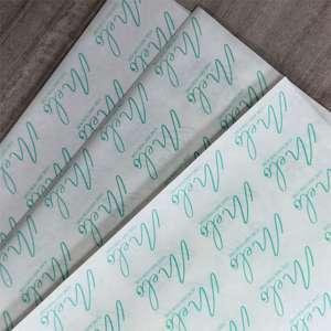 Factory Custom Logo Printed <b>Food</b> Grade Recyclable Burger <b>Wrapping</b> Baking <b>Paper</b> Greaseproof PE Coating for Sushi Bread Wholesale - Product Image 2