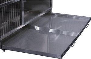 Système de cage modulaire, ensemble de <span class=keywords><strong>cages</strong></span> pour animaux de compagnie de différentes tailles, cage pour animaux de compagnie, clinique vétérinaire, cage pour chien en acier inoxydable - Product Image 5