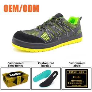 Chaussures de sécurité légères pour hommes, à faible hauteur de la cheville, antidérapantes, anti-perforation, à embout composite, antistatiques, respirantes, CE S1P - Product Image 4