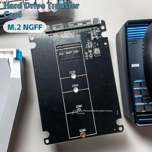 ม. <span class=keywords><strong>2</strong></span> NGFF โซลิดสเตทไดรฟ์ไปยังการ์ดเชื่อมต่อ SATA III รูปแบบที่ไม่บรรจุเป็นมิตรกับสิ่งแวดล้อม - Product Image 2