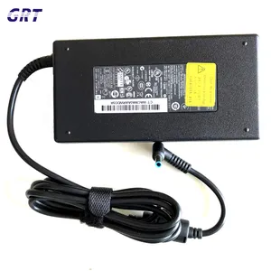 Orijinal 120W 19.5V 6.15A dizüstü DC adaptörü Laptop için AC adaptörü şarj HP 4.5*3.0 (mavi) kaliteli