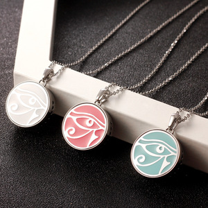 Stainless Steel Classic Essential Oil Diffuser <b>Locket</b> Aromatherapy Pendant - Product Image 6