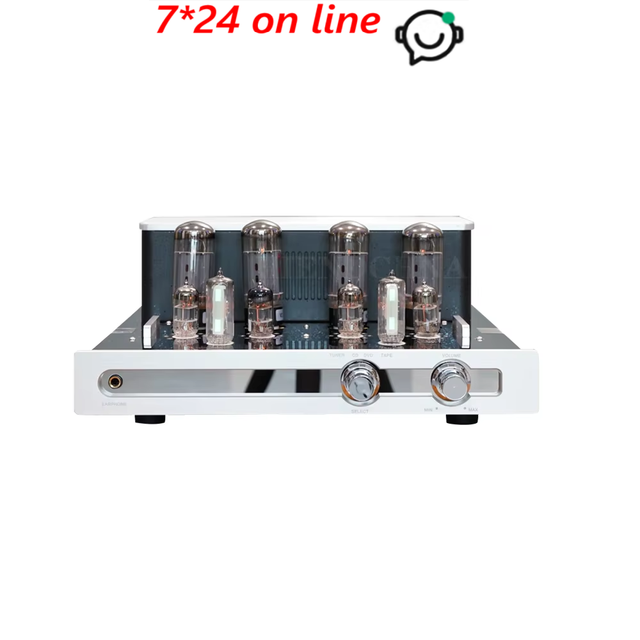 J-010 YAQIN MC-5881A Integrated Vacuum Tube Amplifier 5881Ax4 Ult Ra-linear Power Amp 2x23W 110V/220V Vacuum Tube Headphone Amp