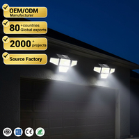 Nexus produit 6500k étanche Ip65 pour l'éclairage extérieur des cours de jardin tout en un applique murale