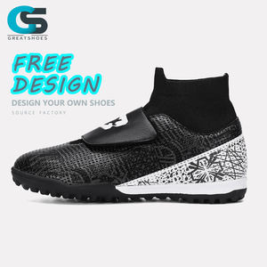 נעלי ספורט וו ולאה לולאה מגפי כדורגל קרסול, כדורגל האתחול oem כדורגל נעלי ספורט לילדים, נעלי כדורגל נעלי ילדים - Product Image 1