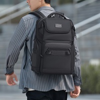 Tas Ransel Laptop Bisnis Oxford Anti Air Unisex Port USB Pengisian Daya Bernapas Anti Maling 15.6 Inch Tas Komputer Kerja Perjalanan